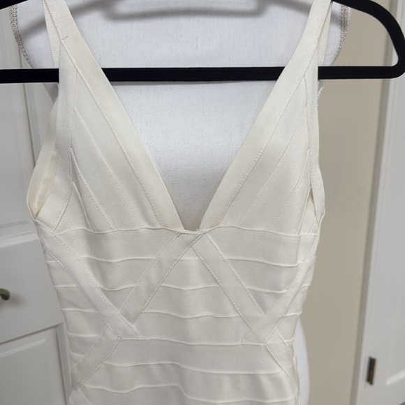 ⚫️ creamy white bandage dress⚫️ - Picture 2 of 9